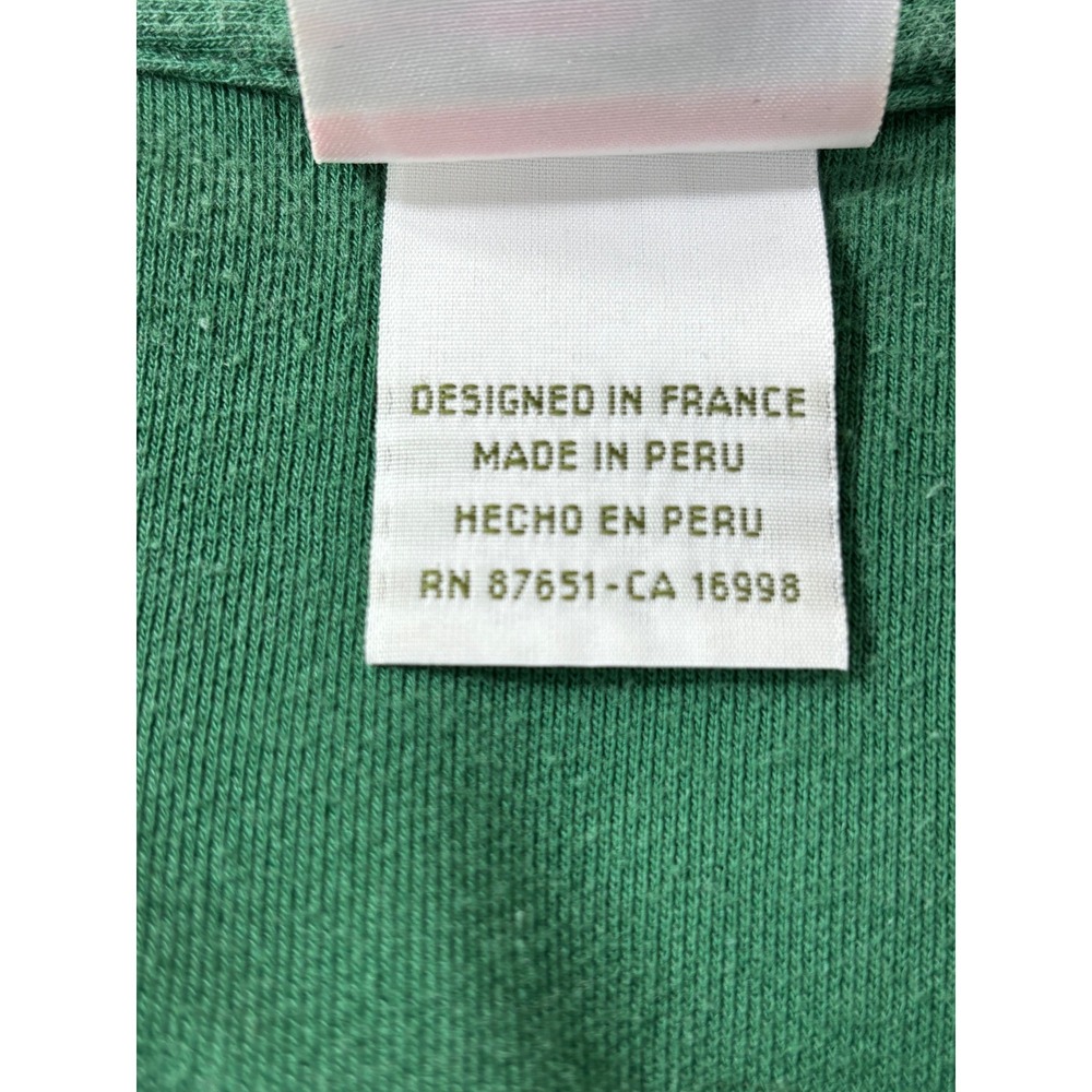 Lacoste Mens Green Classic Fit Pique Cotton Short Sleeve Polo Shirt Size 7 XL - Picture 8 of 12